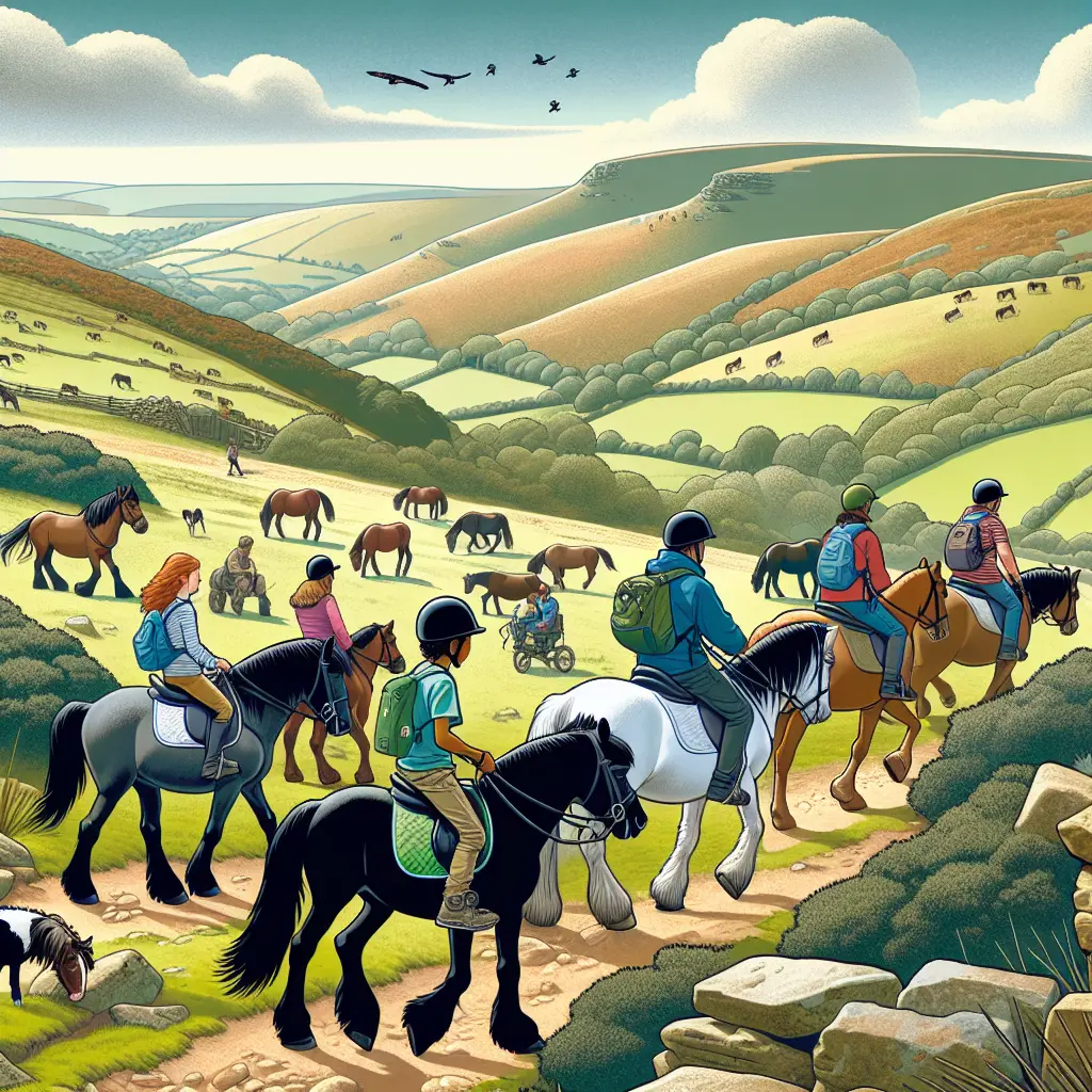 Exploring Exmoor's Scenic Views on Ponies - Adventure Awaits