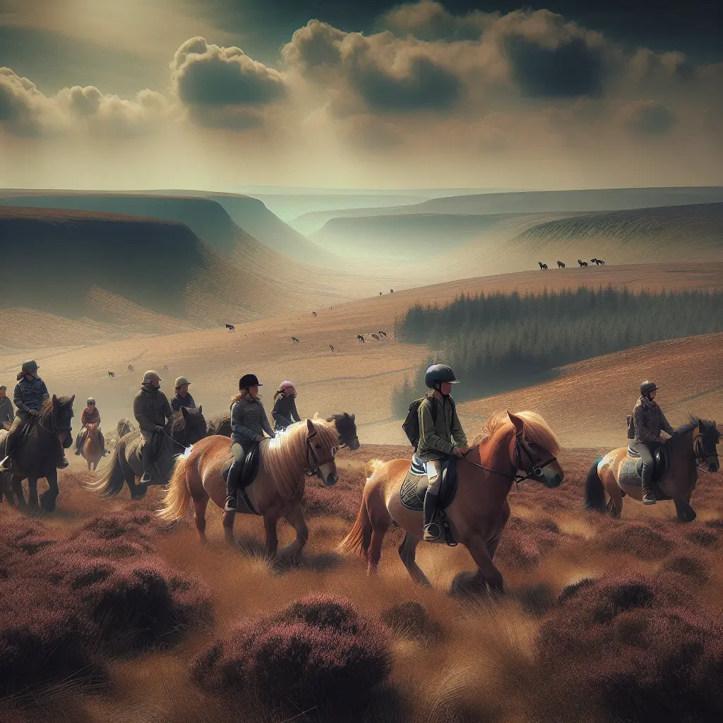 Concluding Adventure: Exmoor Pony Trekking - An Experience Awaited