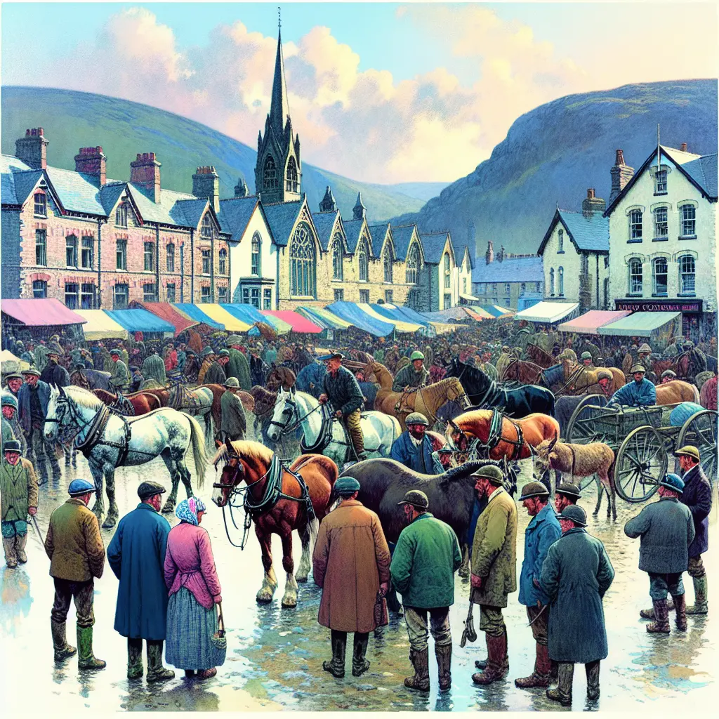 Exploring the Llanybydder Sales: A Tale of Donkeys, Mules, and Unexpected Surprises - a mule in a meadow