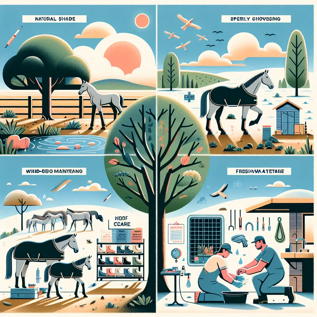 Coping Strategies for Equine Enthusiasts Facing Seasonal Challenges - Hydration
