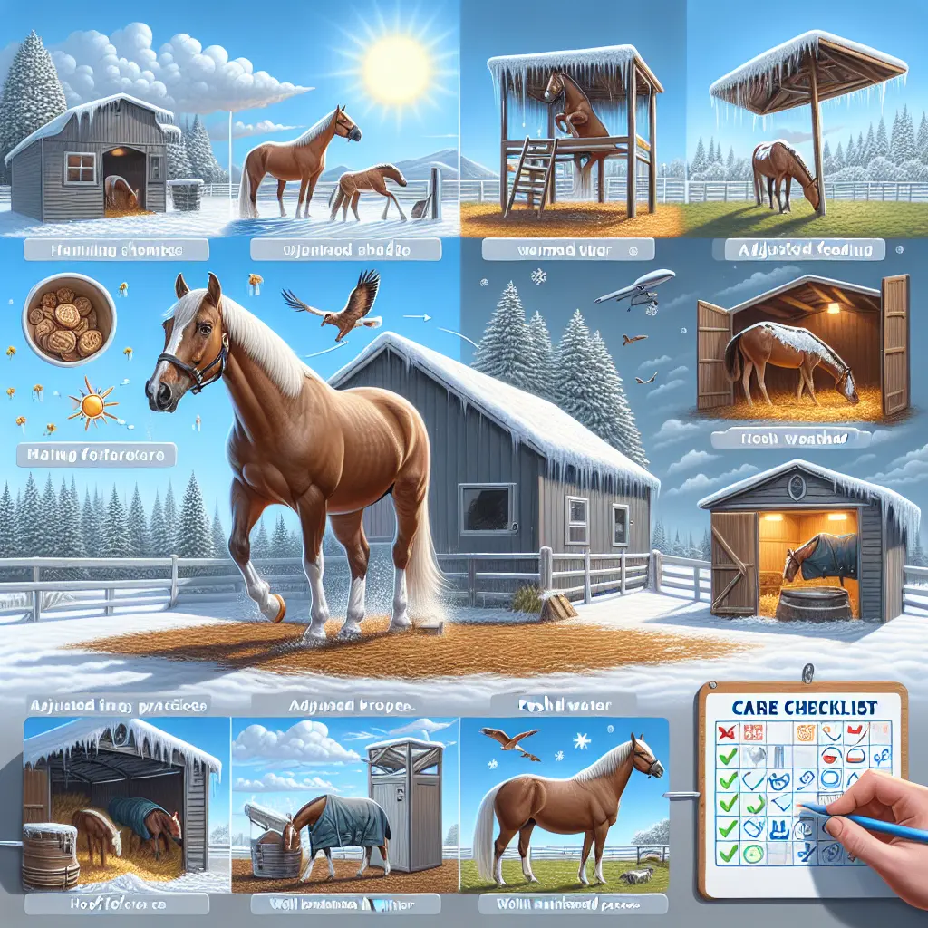 Coping Strategies for Equine Enthusiasts Facing Seasonal Challenges - Planning Ahead