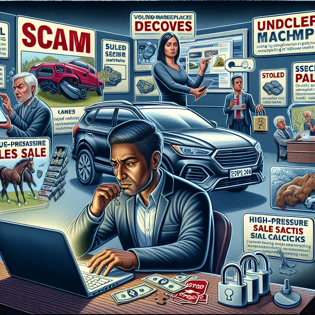 Understanding the Rise of Deposit Scams in the Horse and Vehicle Market - Warning signs of a scam