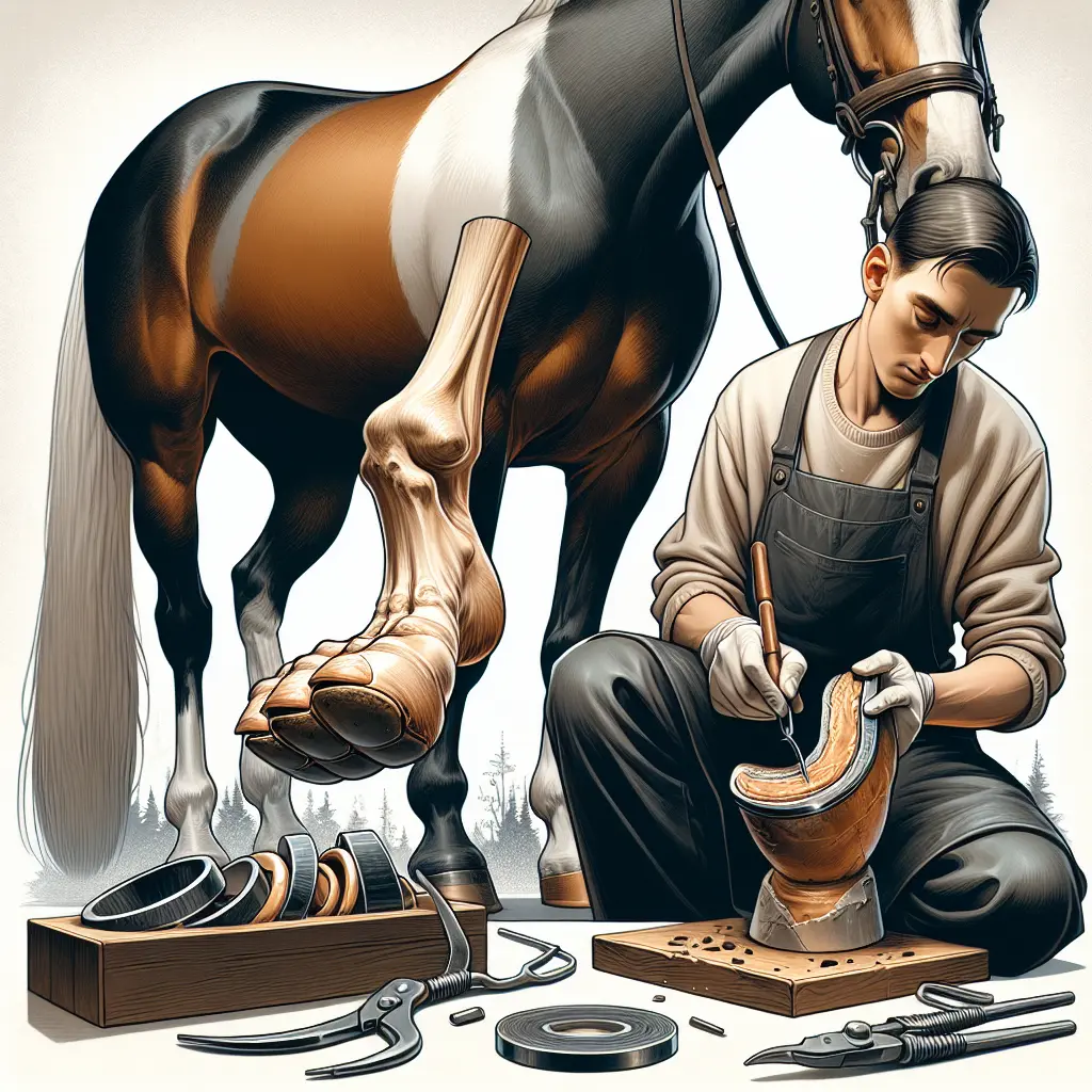 Is It Time to Reconsider Your Horse's Farrier: Attentive hoof examination by a farrier