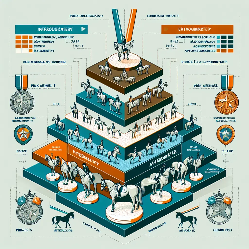 Decoding the Dressage Levels: Bronze, Silver, and Gold