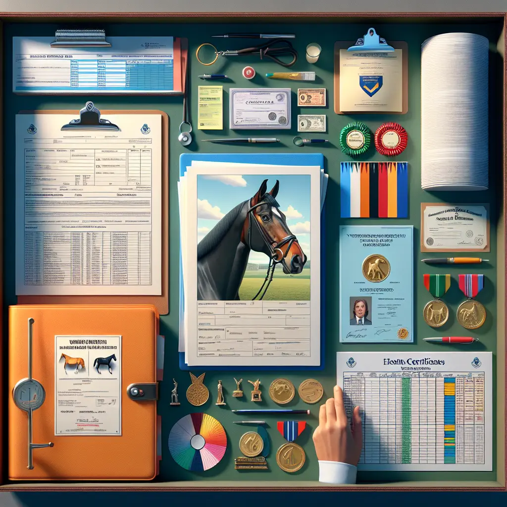 Essential Documents to Collect When Buying a New Horse - Travel Documents