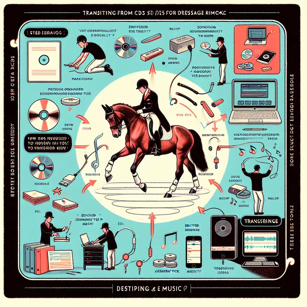 Ripping CD Collection for Horse Riding Performances