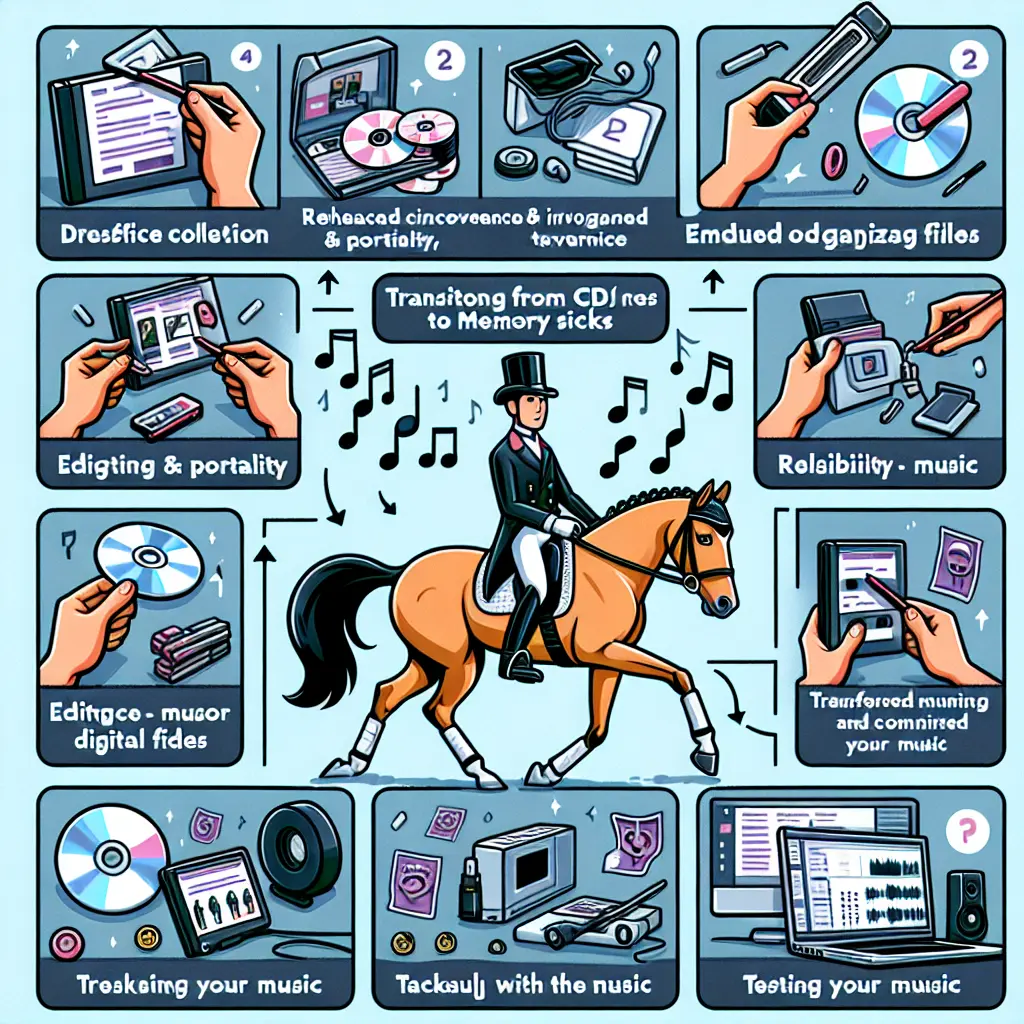 Editing Music for Dressage Performances