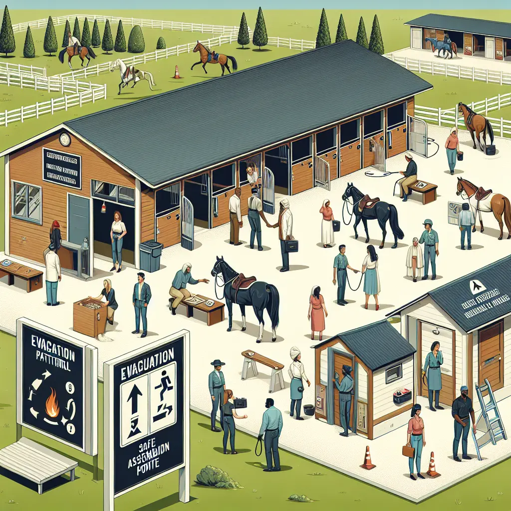 The Importance of Regular Fire Drills in Keeping Equestrian Facilities Safe - stable view