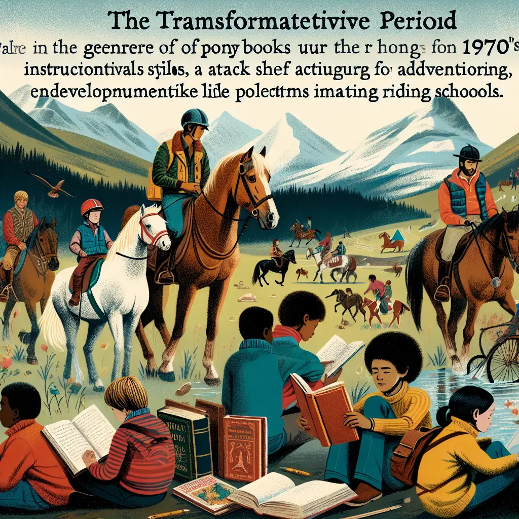 Nostalgic Journey: Exploring Pony Books of the 1970s and Their Enduring Magic - Pullein-Thompson Sisters' book series