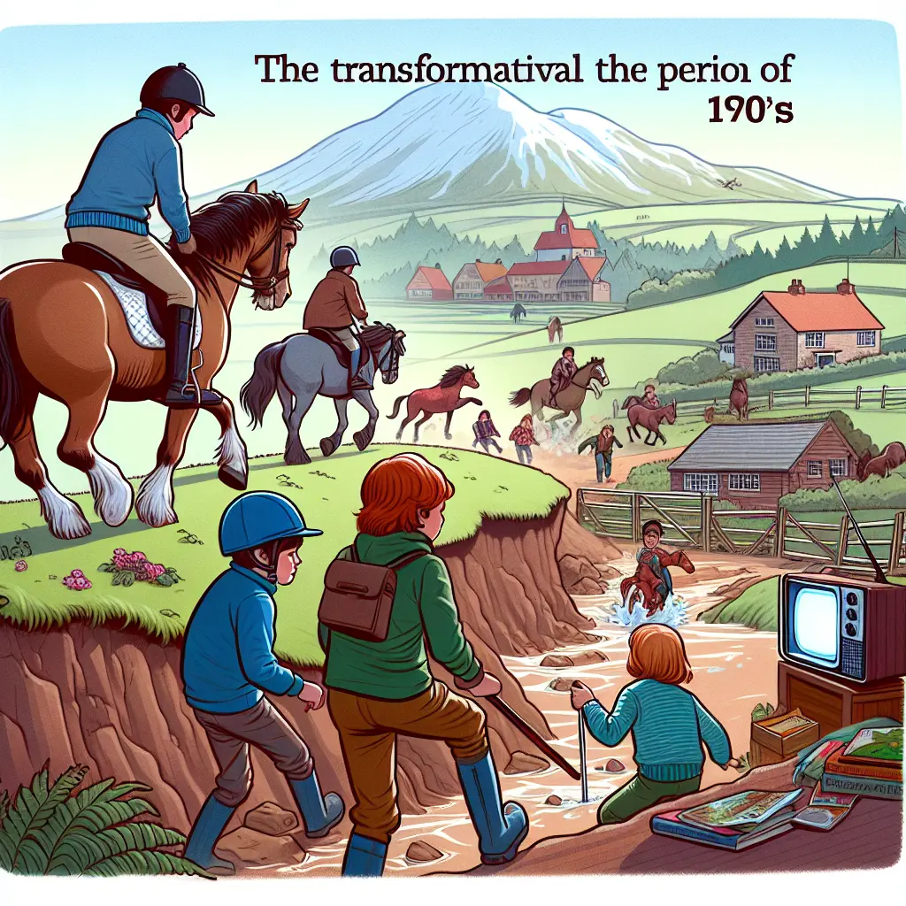 Nostalgic Journey: Exploring Pony Books of the 1970s and Their Enduring Magic - Adventure story cover