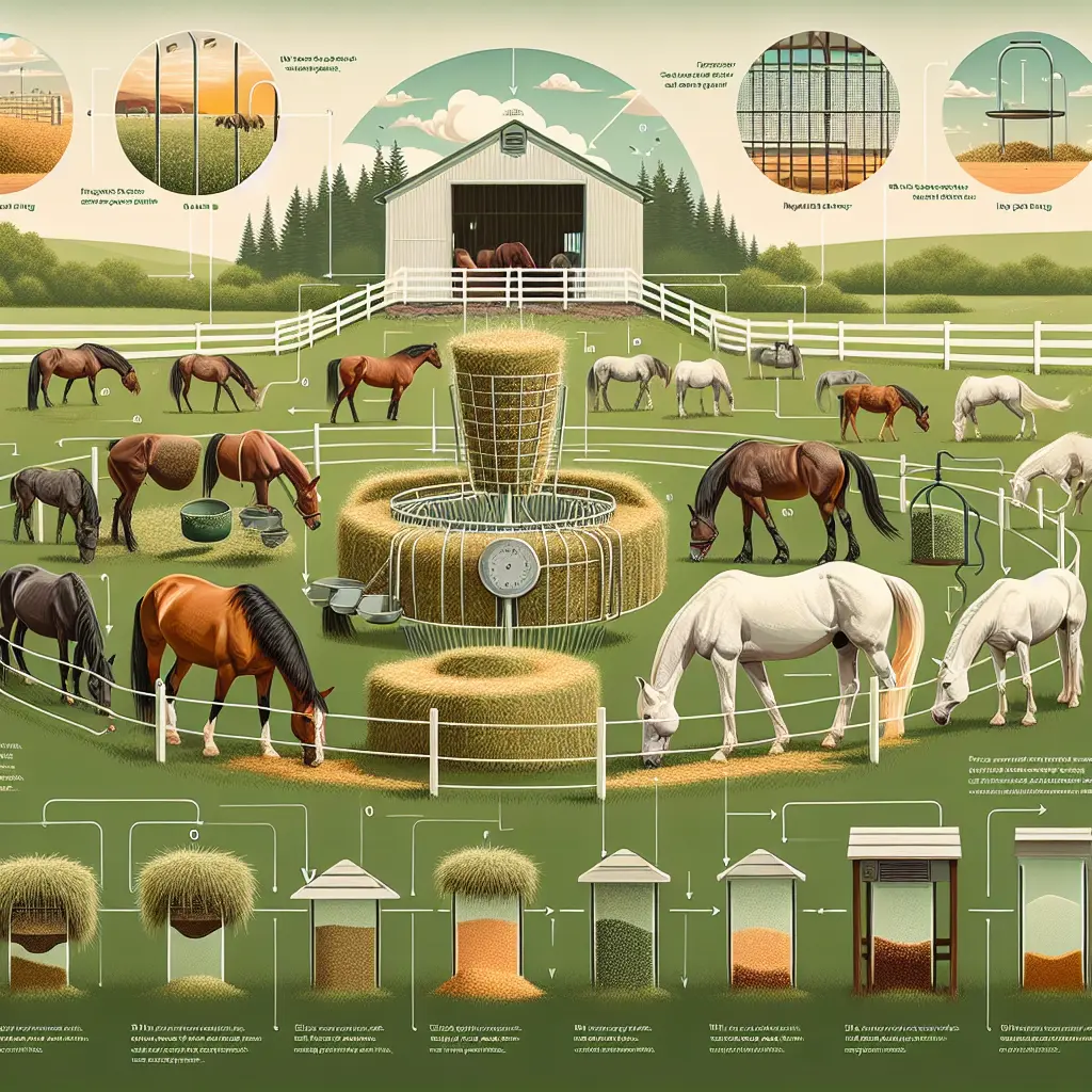 Innovative Strategies for Trickle Feeding Forage to Grazing Horses: A grazing horse maintains its digestive health