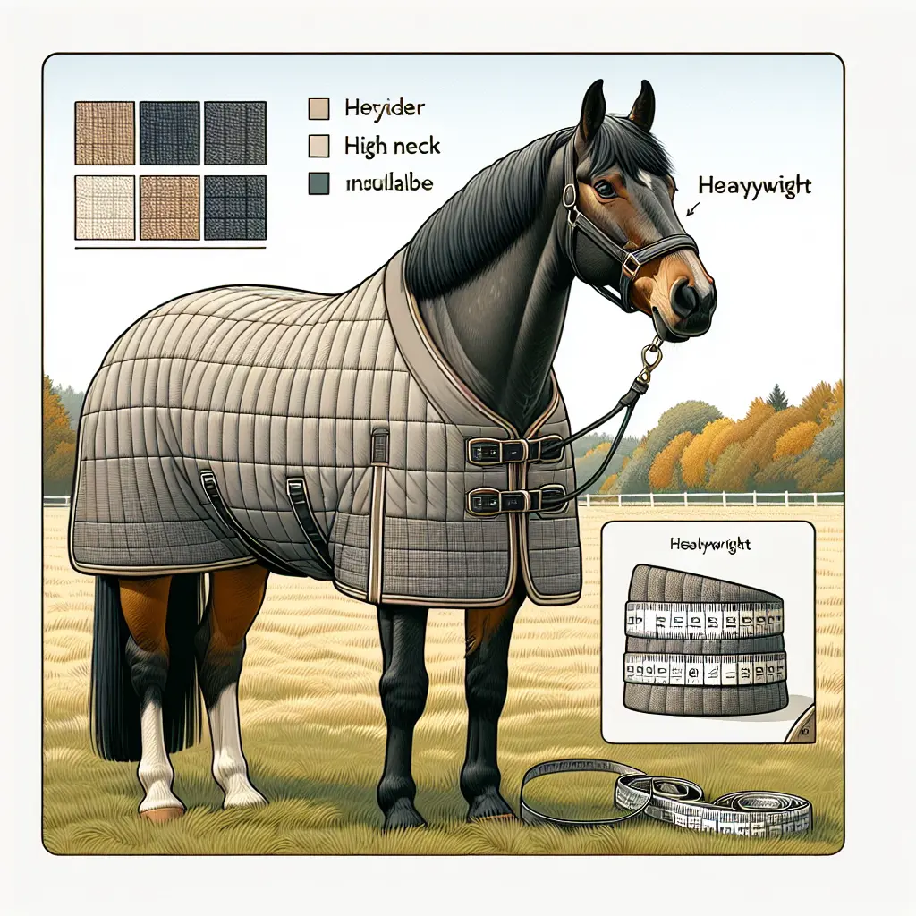 Finding the Perfect Turnout Rug for Chunky-Necked Horses: Neck Covers