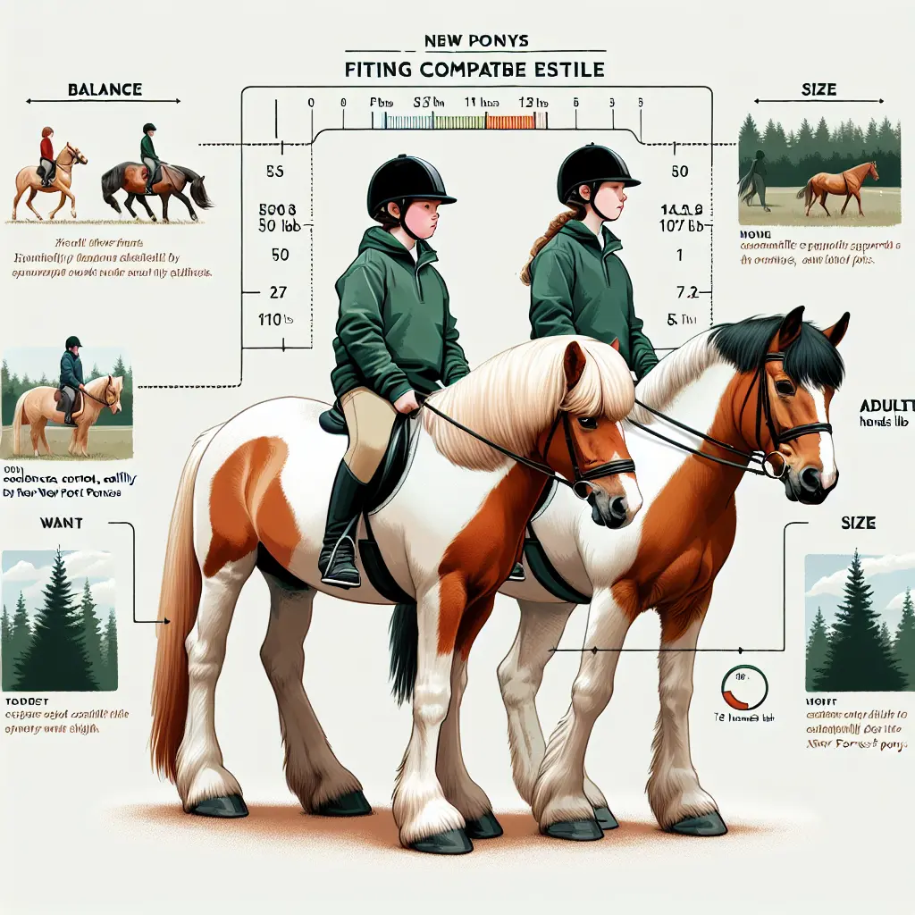 Is Your Height Just Right - New Forest pony trotting