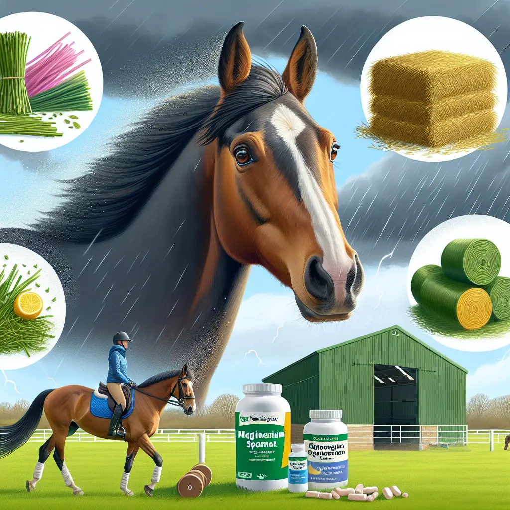 Calm Your Anxious Horse During Seasonal Changes - Magnesium Deficiency