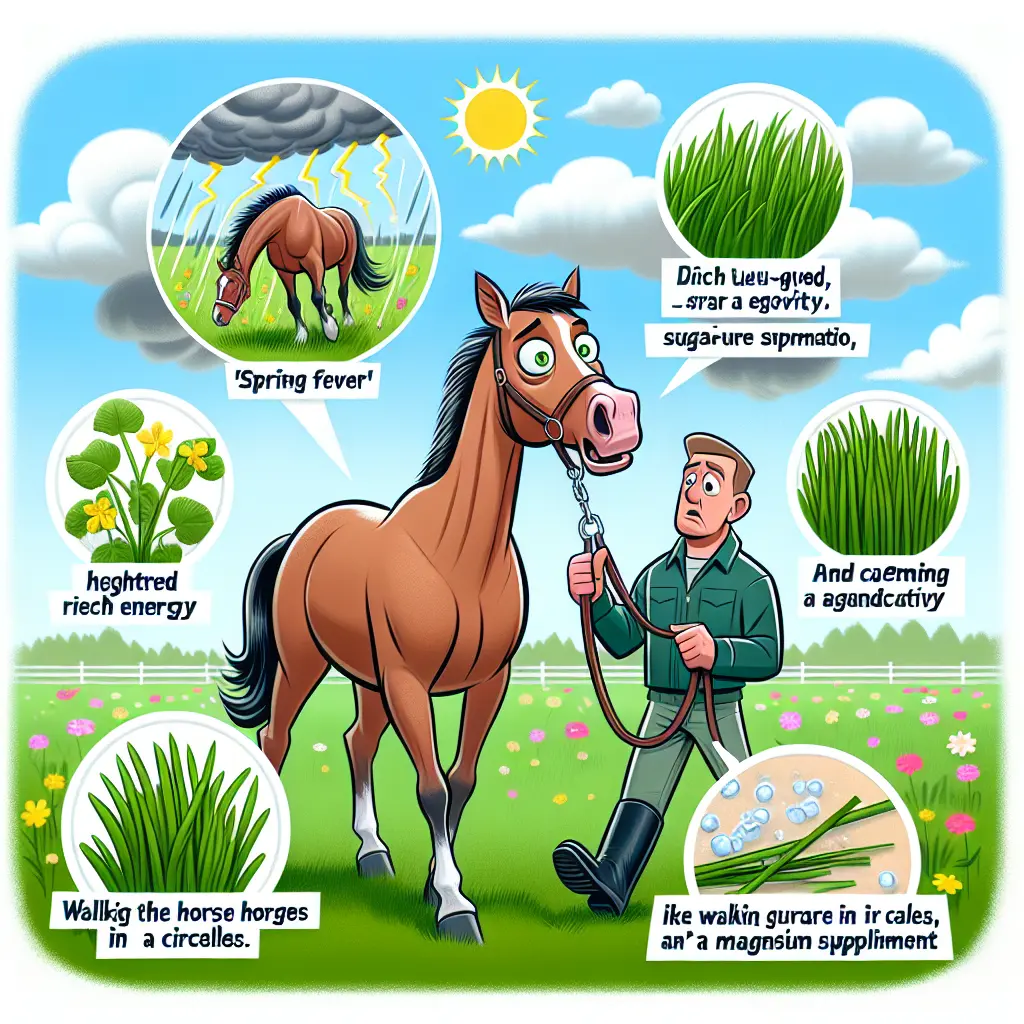 Calm Your Anxious Horse During Seasonal Changes - Dietary Adjustments