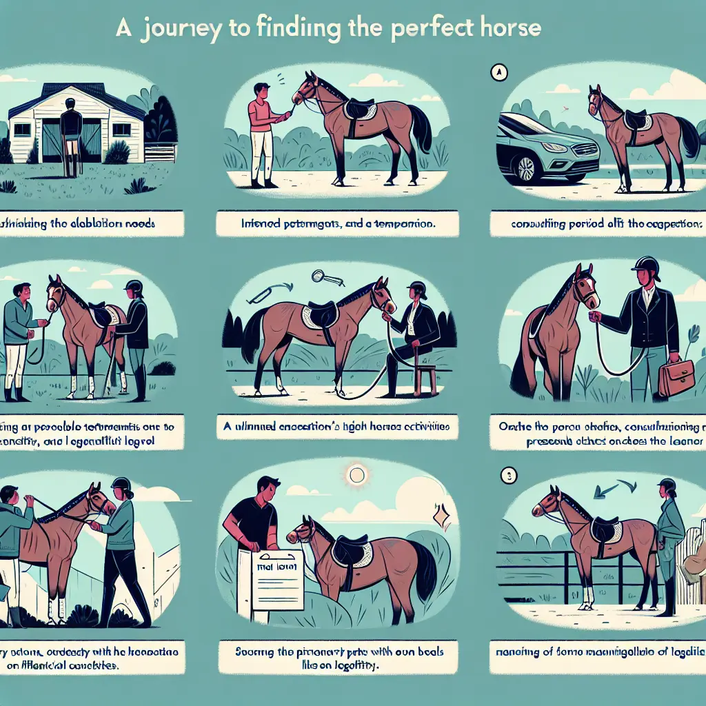The Journey to Finding the Perfect Loan Horse: Overcoming Setbacks and Celebrating New Beginnings - Research and Questions