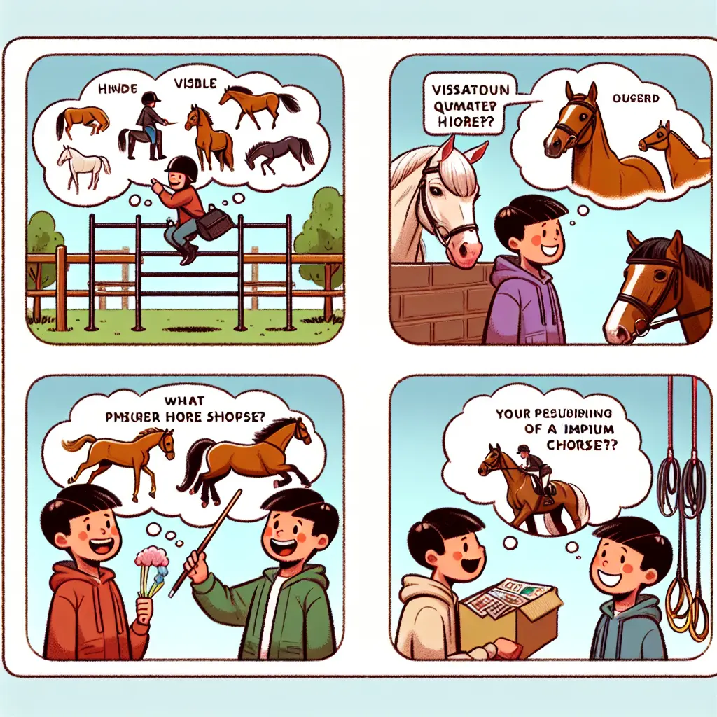 Imaginary Horse Shopping - Practical Side of Horse Shopping