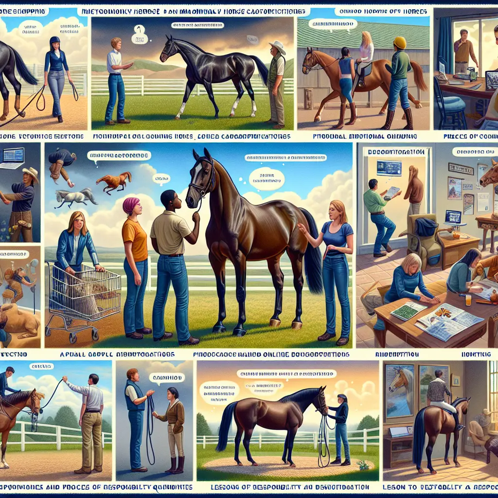 Imaginary Horse Shopping - Equestrian Community