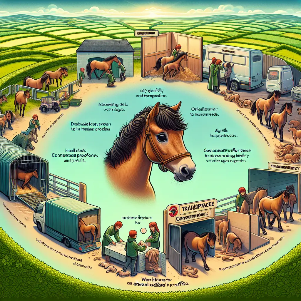 Pony being trained under a watchful eye. Click to visit Just Horse Riders