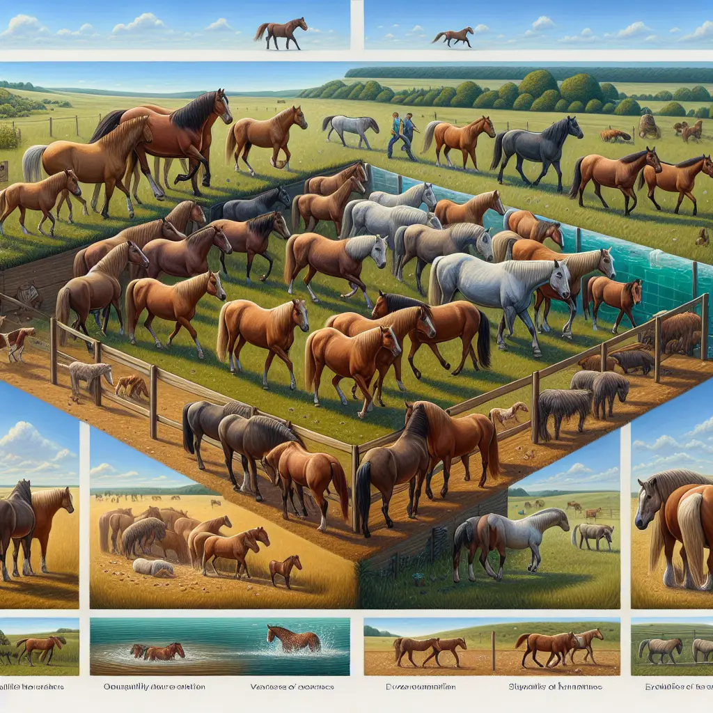 Equine Behavior Changes: Introducing a horse to a new herd