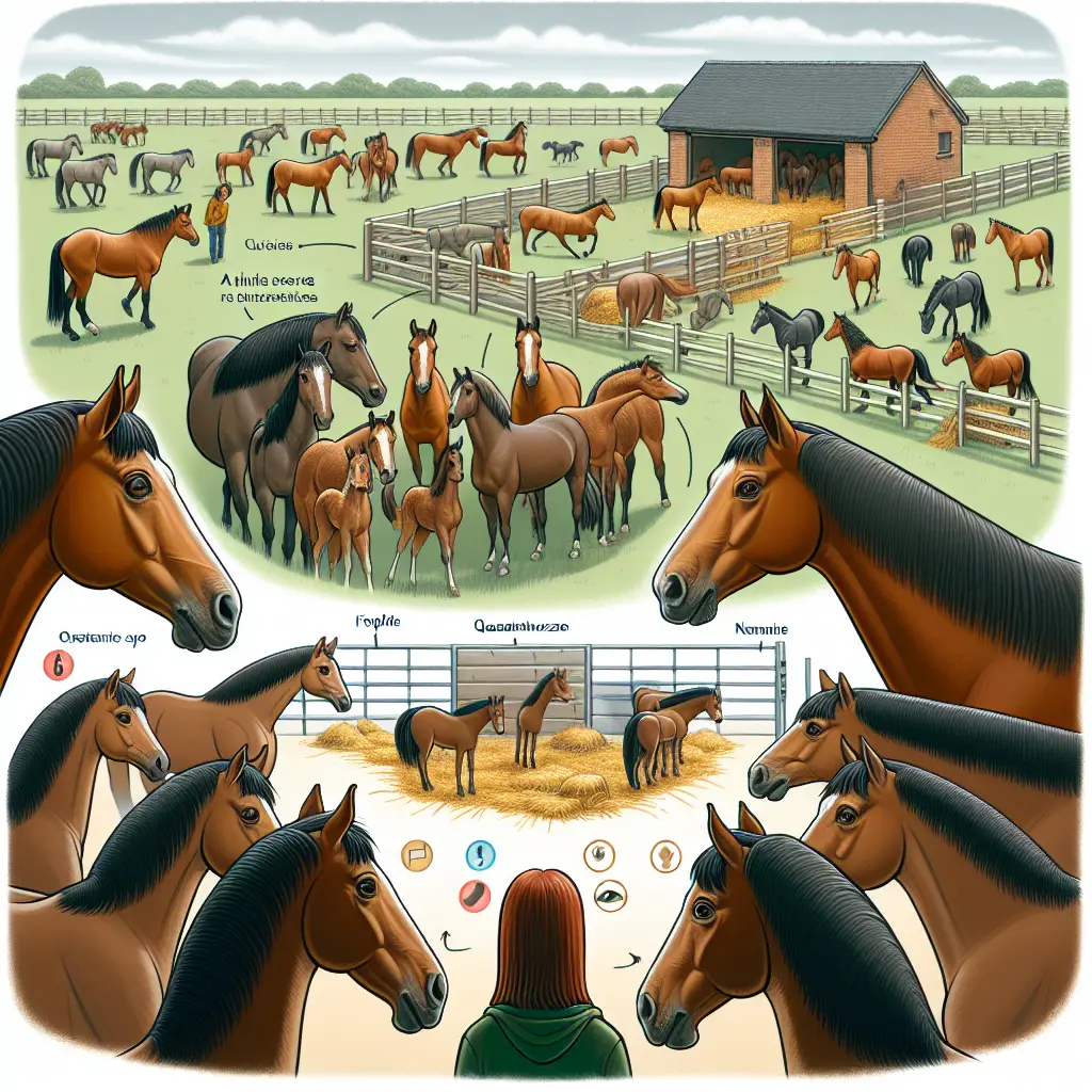 New herd dynamics and horse temperament