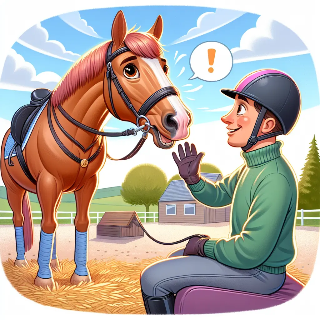 The Power of Verbal Praise: Strengthening Horse and Rider Communication - Rider comforting horse