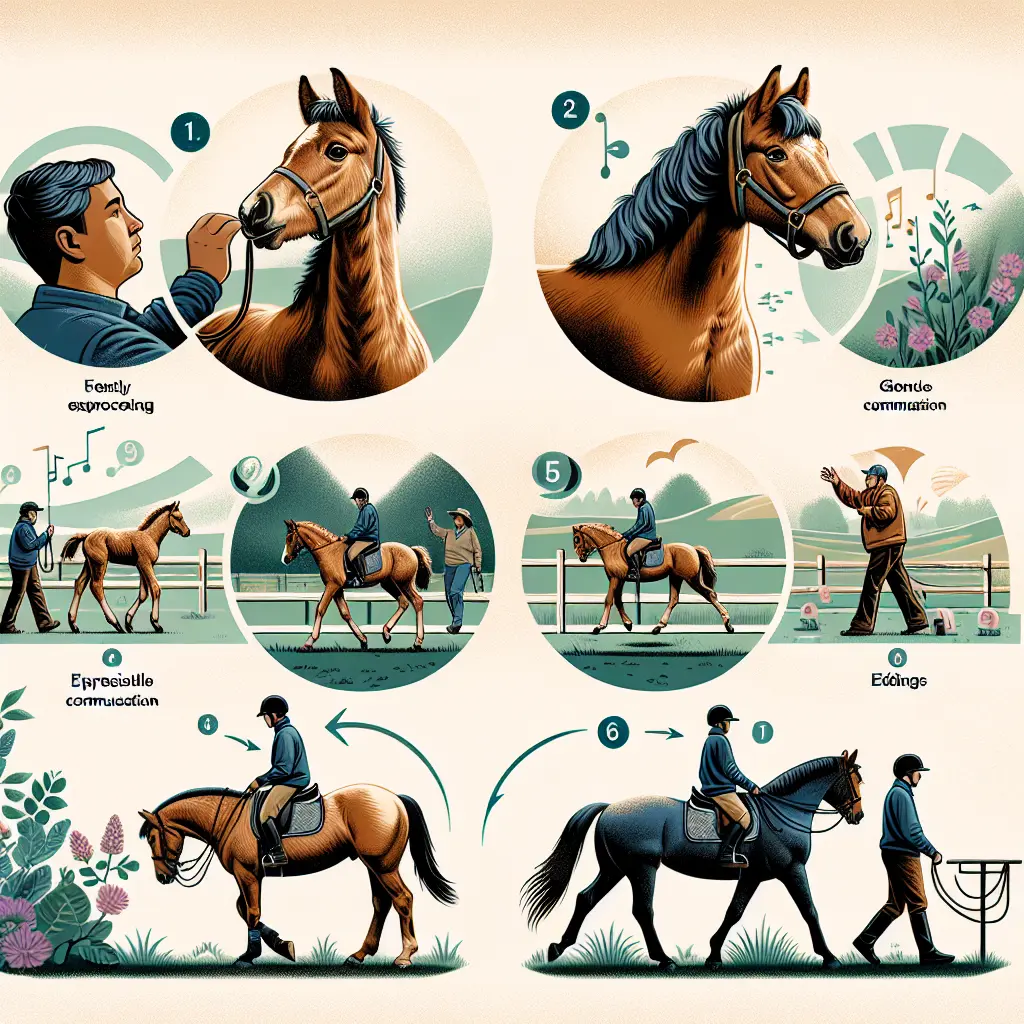 The Art of the Glow-Up: Horse in Training Field