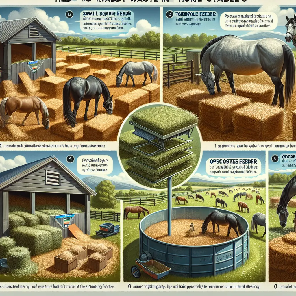 Creative Solutions for Reducing Hay Waste in Horse Stables: Hay Feeders