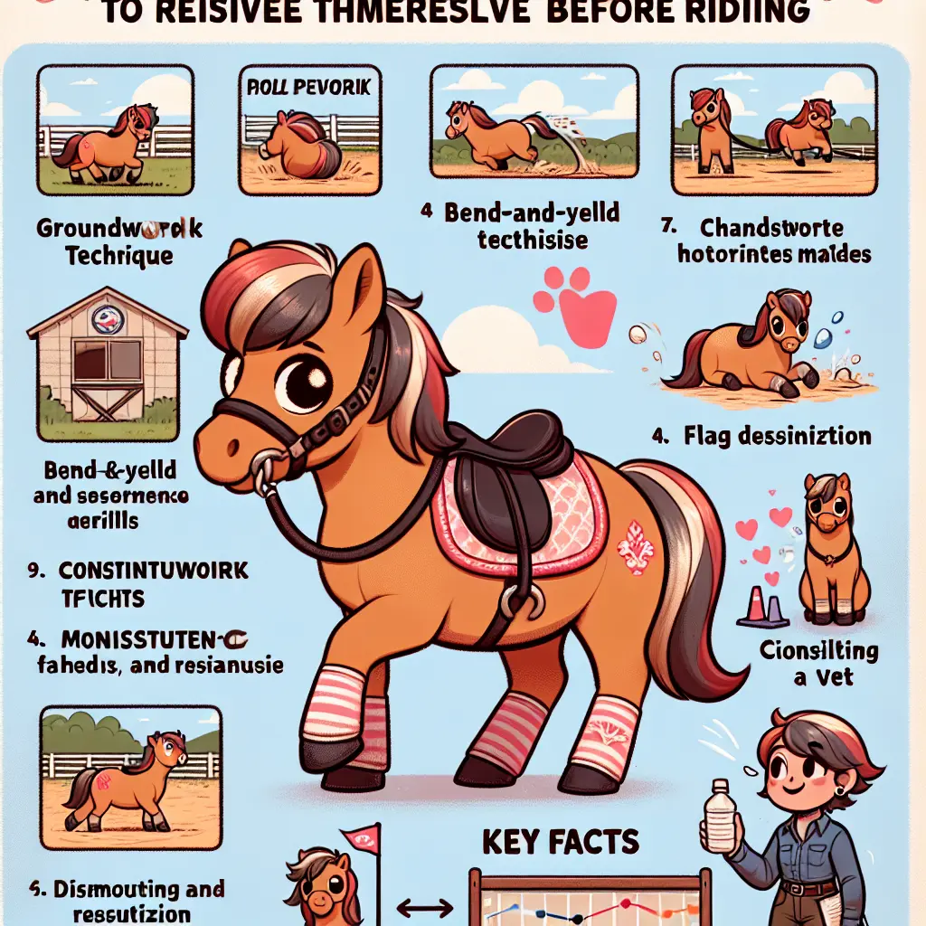 Training Your Pony to Relieve Before Riding - Pony groundwork