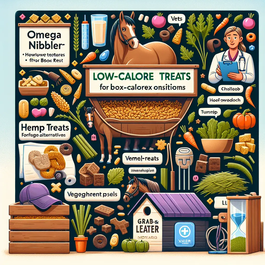 Exploring Low-Calorie Treat Options for Horses on Box Rest