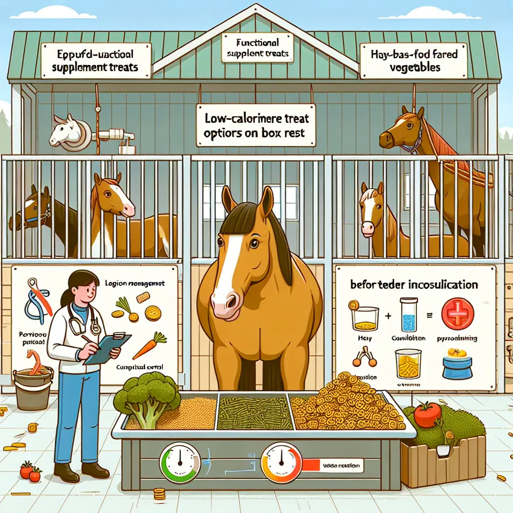 Exploring Low-Calorie Treat Options for Horses on Box Rest