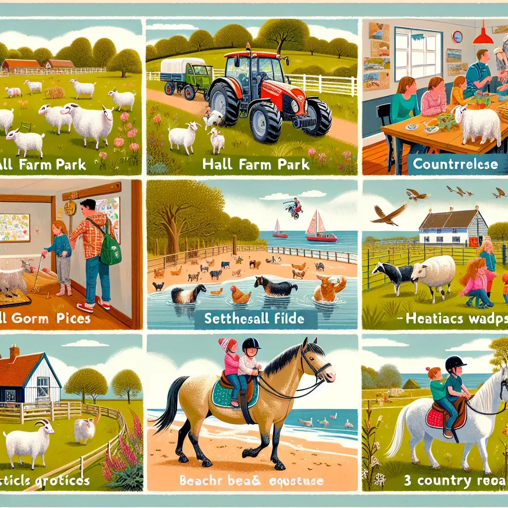 Exploring Scenic Farm Rides in South Lincolnshire: Image of barn and trail