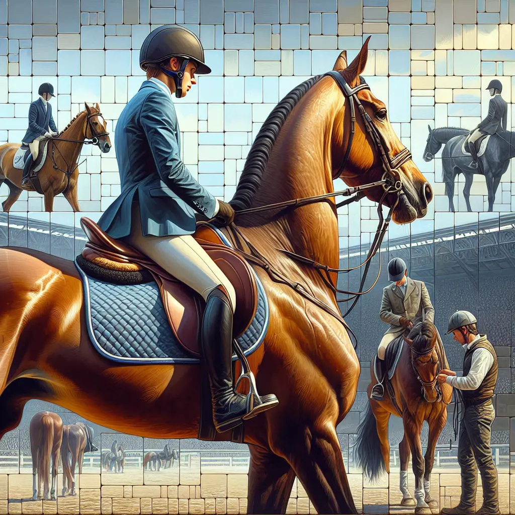 When a Saddle Fitting Goes Wrong: Image depicting saddle fit issues