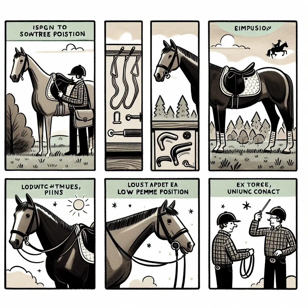 When a Saddle Fitting Goes Wrong: Rider checking saddle fit