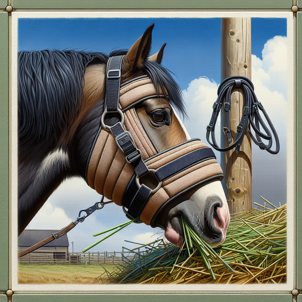 The Perfect Grazing Muzzle: Horse health benefits explored