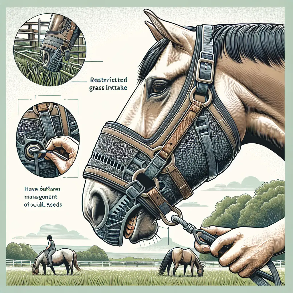 The Perfect Grazing Muzzle: Ensuring comfort and fit