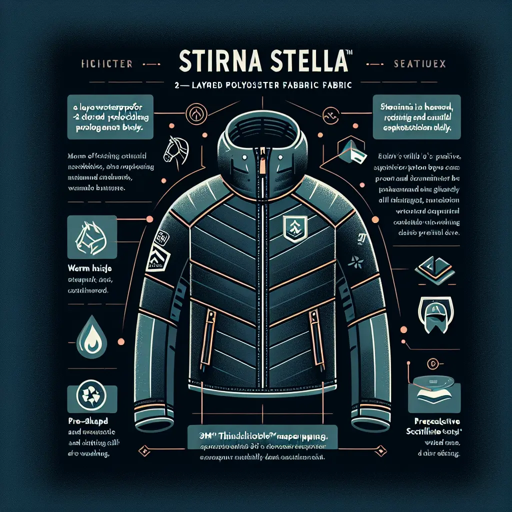 Exploring the Waterproof Wonders of the Stierna Stella Jacket - Detail of Water Resistance Feature