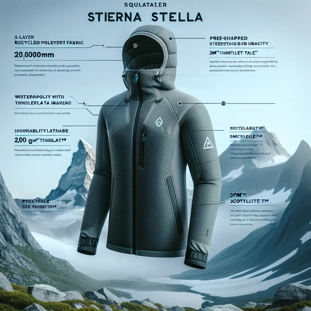 Exploring the Waterproof Wonders of the Stierna Stella Jacket - Side View