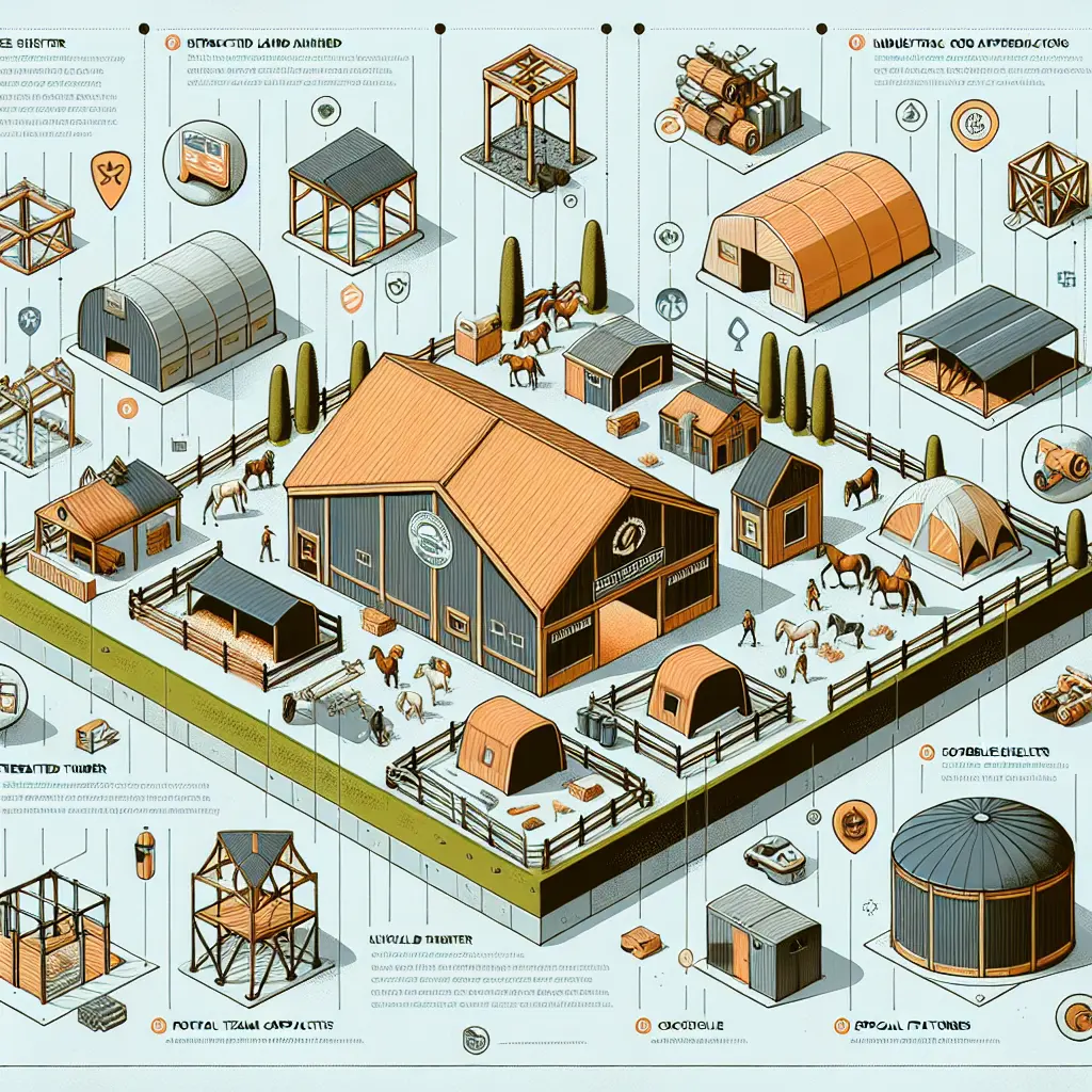 Choosing the Right Field Shelter Manufacturer: Horse in a Field Shelter