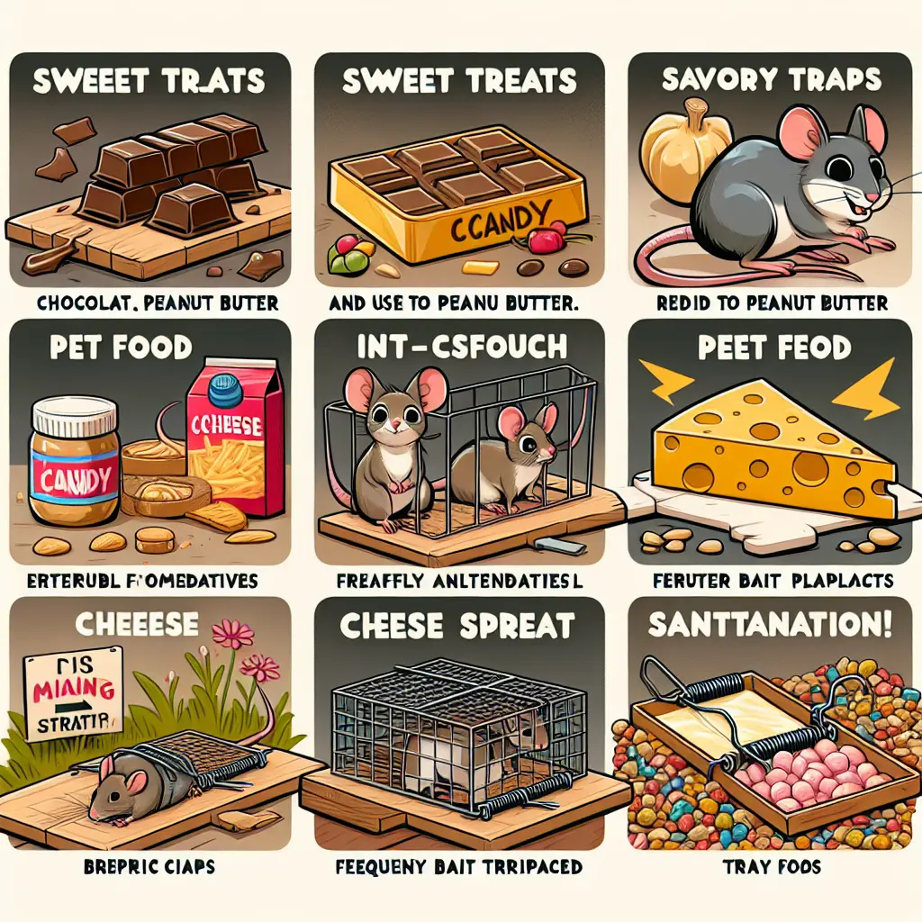 Creative Alternatives for Mouse Bait: Cheese Allure