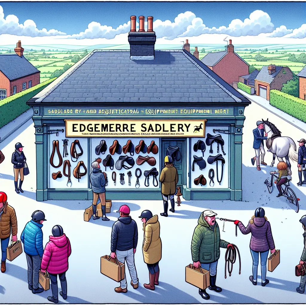 Edgemere Saddlery Closure Impact - Horse gear image