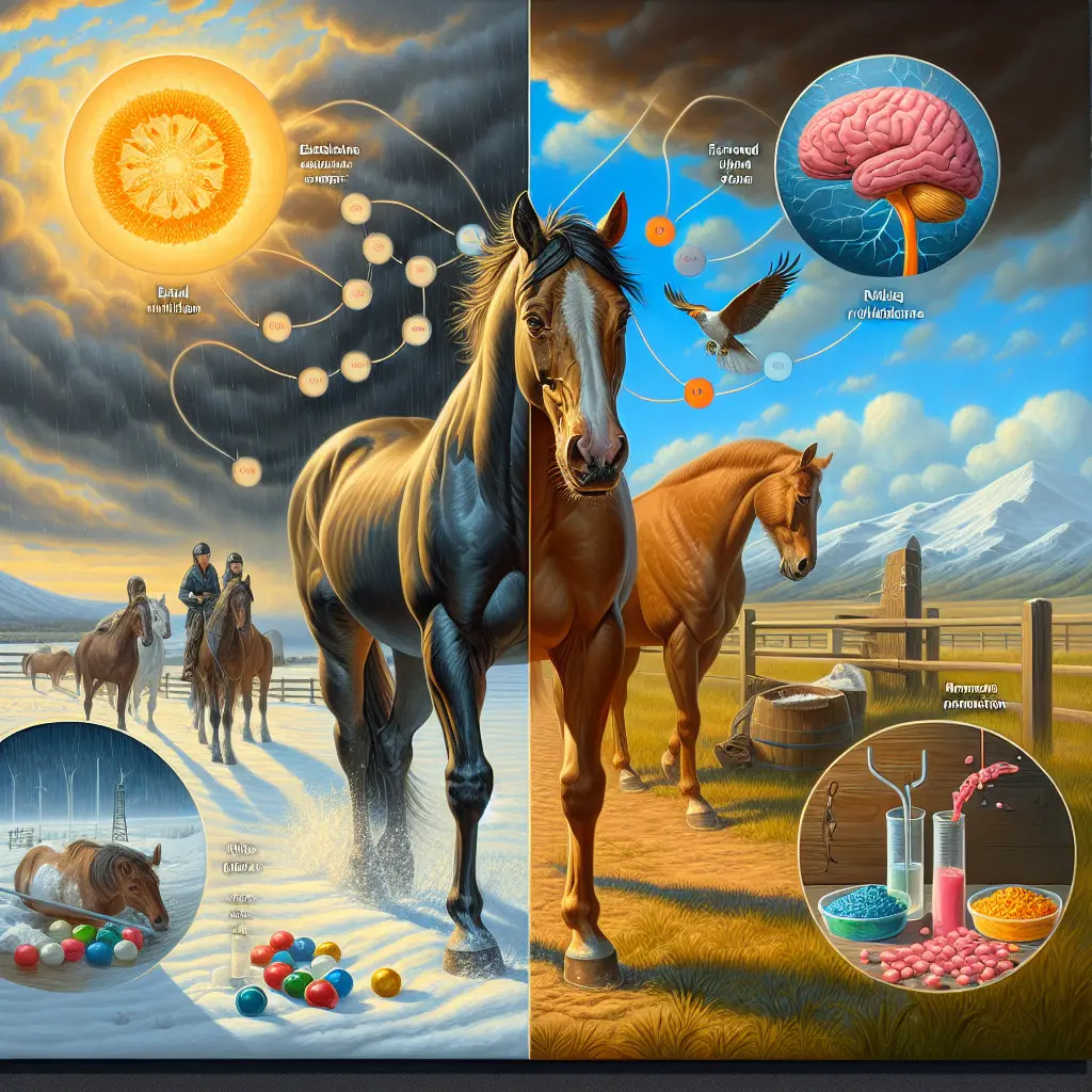 Understanding Equine Lethargy During Coat Changes and horse rider