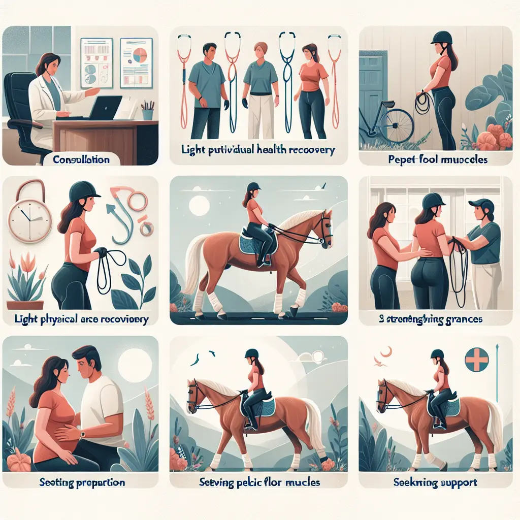 Finding the Right Path: Easing Back into Horse Riding Post-Partum, starting slow