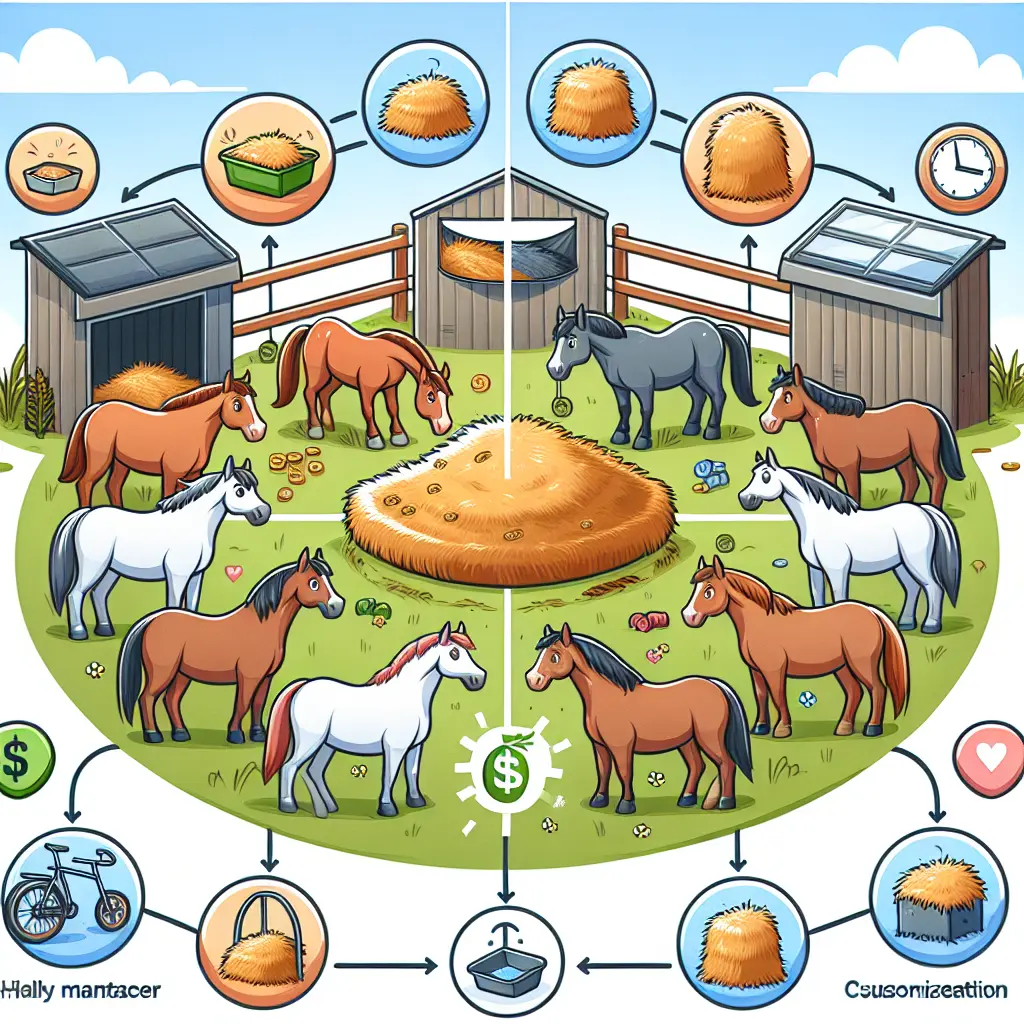Types of slow feeders for horses