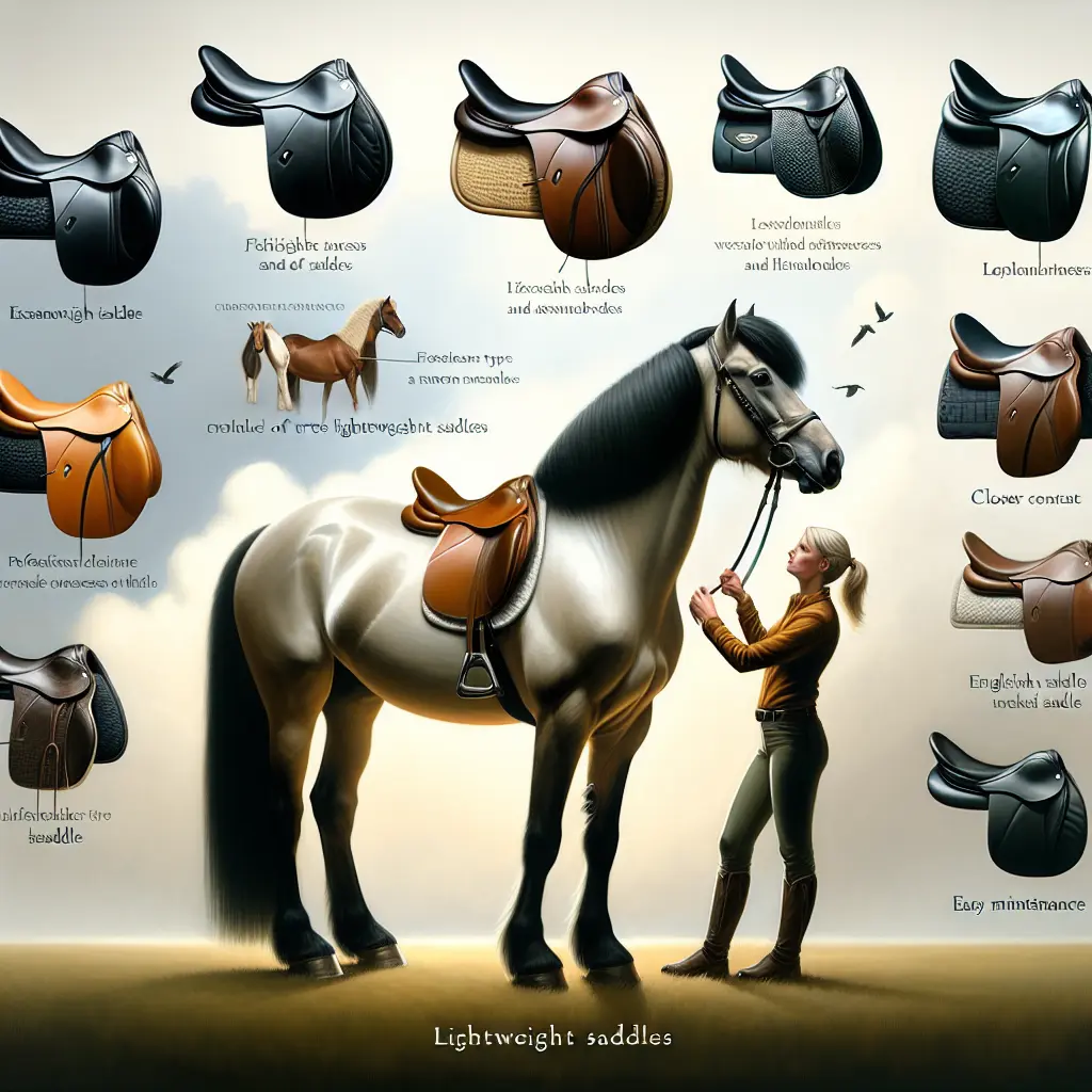 Exploring the Pros and Cons of Lightweight Saddles for Icelandic Horses - Treeless and Adjustable Saddle