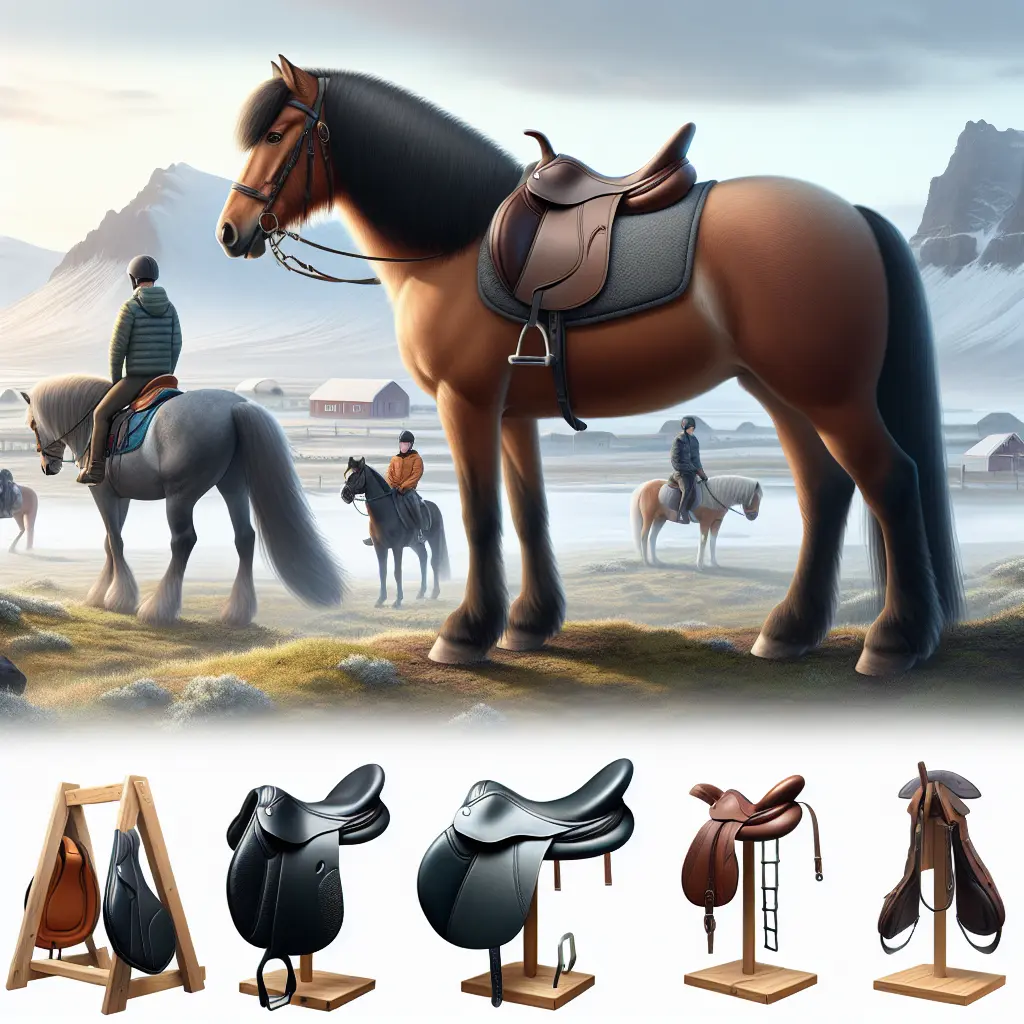 Exploring the Pros and Cons of Lightweight Saddles for Icelandic Horses - Rider with Horse in Maneuver