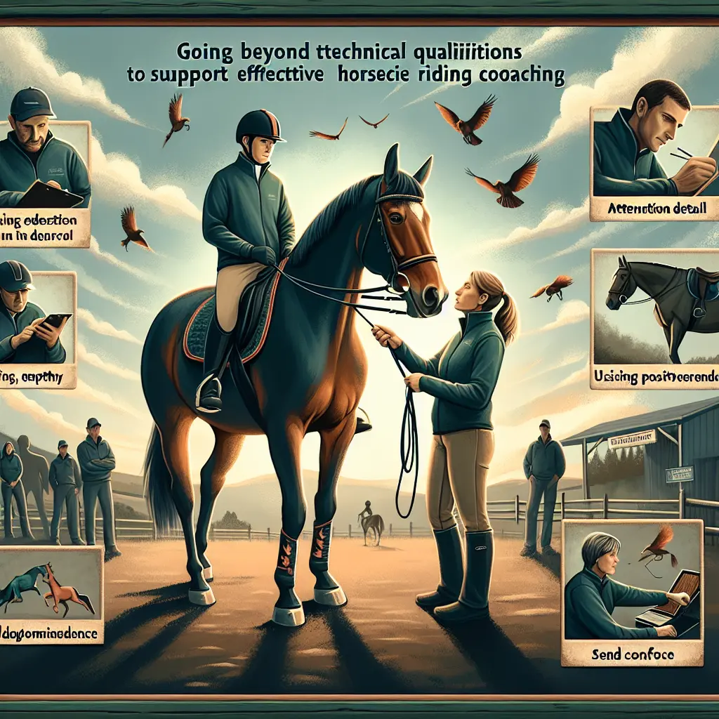 Horse Riding Coach Interaction