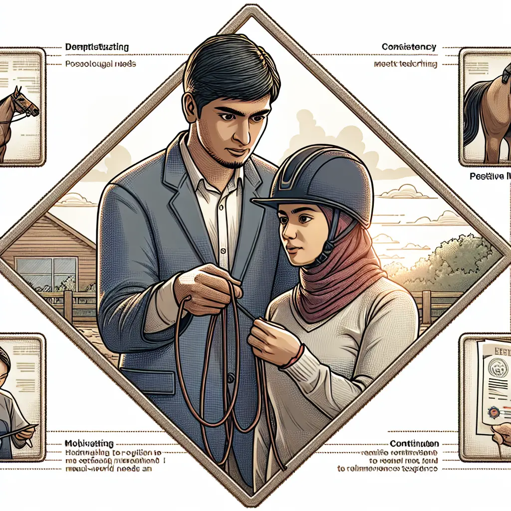 Rider and Coach in Session