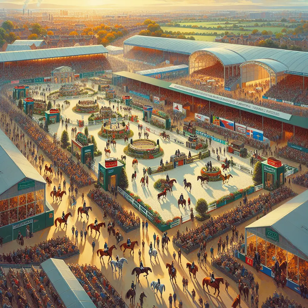 Exploring the Experience of Attending the Horse of the Year Show: Spectators enjoying a competition