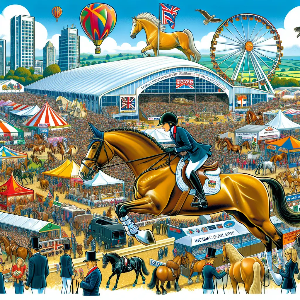 Exploring the Experience of Attending the Horse of the Year Show: Competitors in action